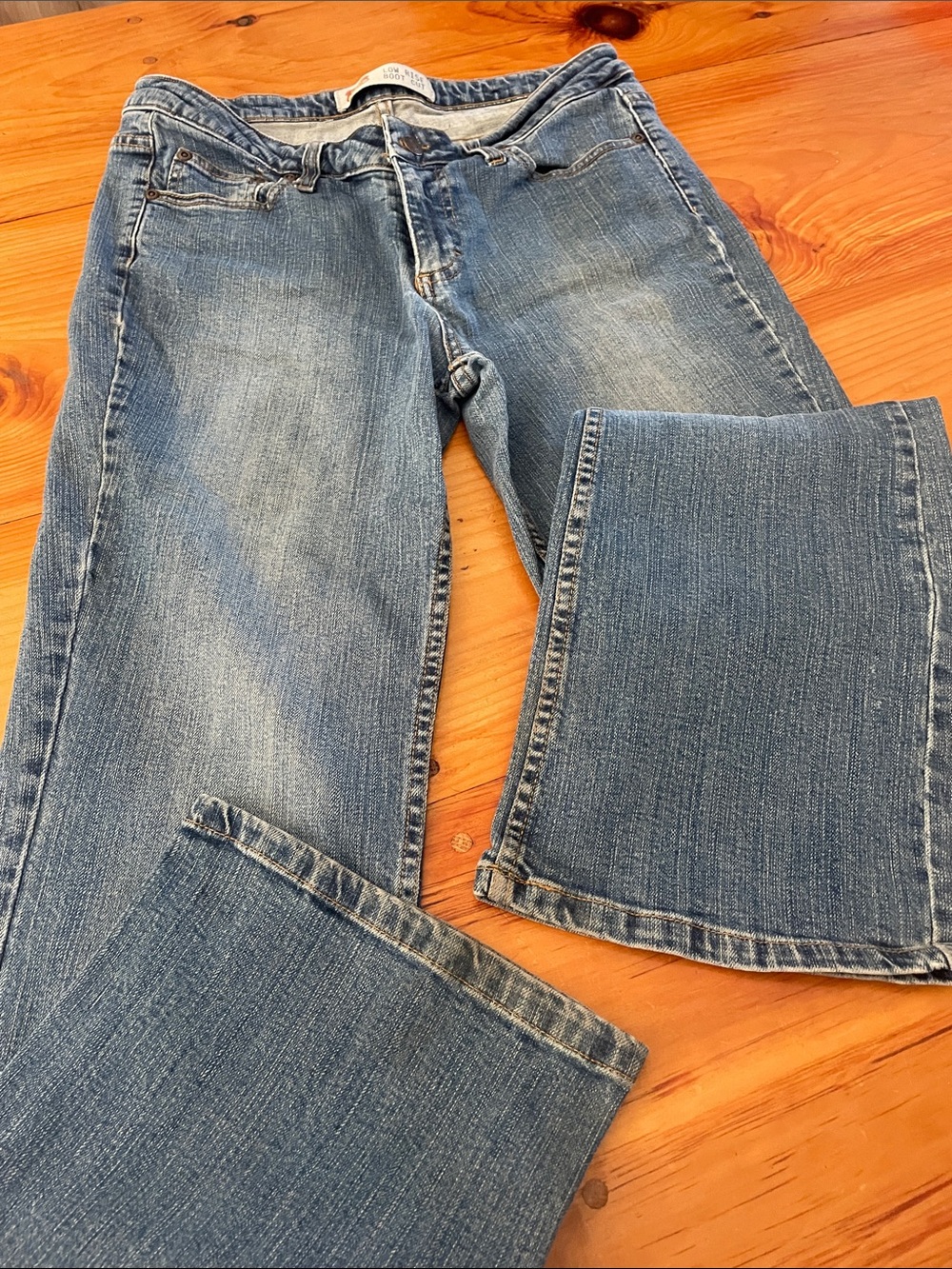 Route 66 size 12A Blue Womens Boot Cut Jeans